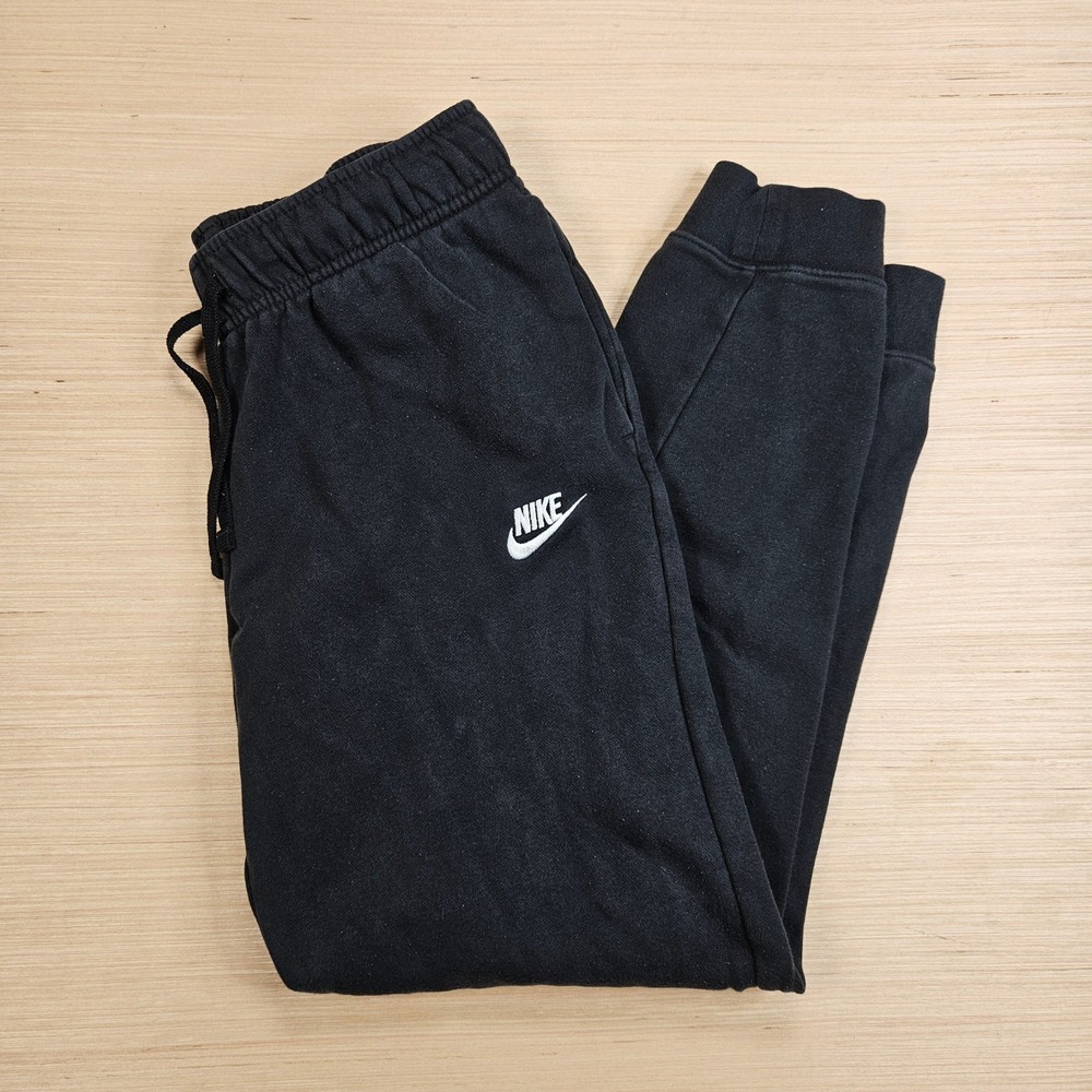Nike Sportswear Fleece Joggers Sweatpants Women S 27x28 Black DQ5191-010 Active